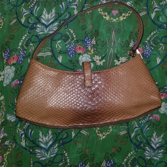 90s baguette tan bag - Picture 4 of 4